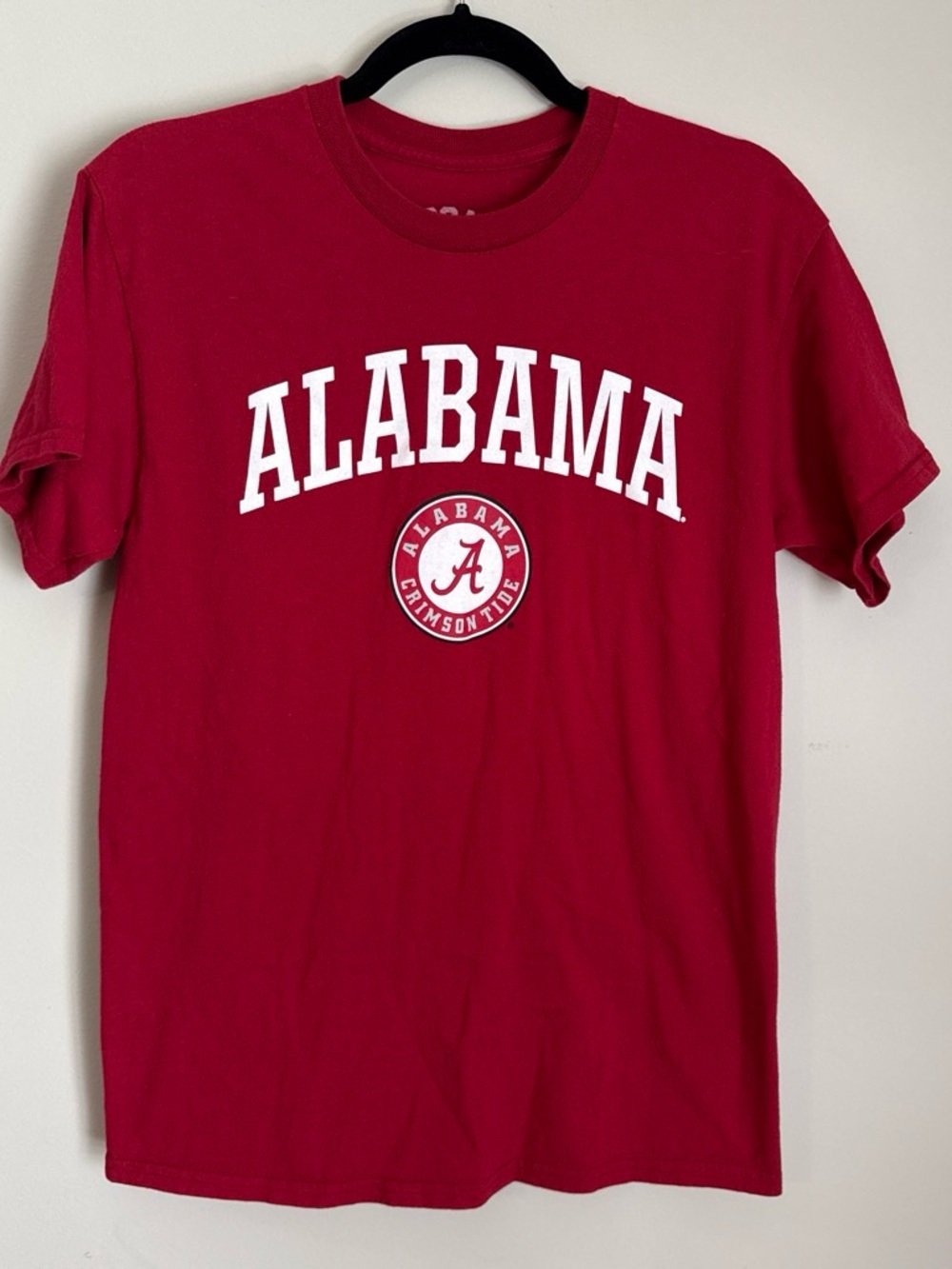 Alabama Crimson Short-Sleeve Tee - Red